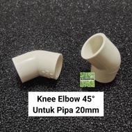 Knee Elbow 45 Pipe 20mm Elbow Knee 45 Degree Pipe Connection 45 45 Degree Aquarium Pipe Aquasape Pip