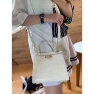 TAS BAG WANITA CHARLES N KEITH CnK MINI PUSH LOCK ORI PREMIUM 116