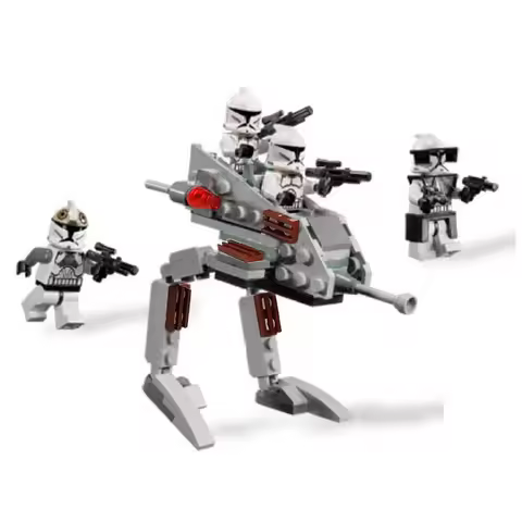 Compatible With Star Wars Stormtrooper Clone Trooper Battle Pack Minifigures Building Blocks Combat 