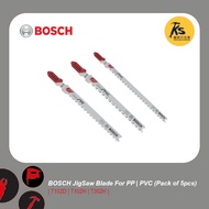 BOSCH Jigsaw Blade For PP | PVC 5-Pieces Pack ( T102D | T102H | T302H )