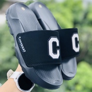 C-shaped covernat sandals with cross straps for men and women, 4-5cm padded sole, super hot non-slip