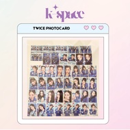 TWICE OFFICIAL PHOTOCARD
