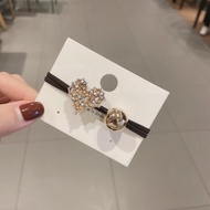 [QC PRODUCTS] Super cute heart hair tie with rhinestones Shop888