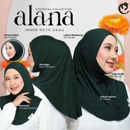 ALANA INNER NECK DAGU | KAIN PREMIUM VISCOSE COTTON | ANTI PEKAK & ANTI TEMBAM Hijab