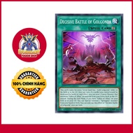 [Original Yugioh Card] Decisive Battle of Golgonda