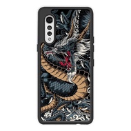 Case Casing LG Velvet V60 V50 V40 V30 G8x G8 G7 G6 Q7 Dragon japanese NO026 Hardcase S5