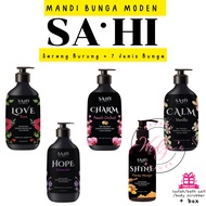 [Sahi] GEL MANDIAN SARANG BURUNG Sabun Bath 7 Jenis Bunga Rose Mawar Aura Full Mini Refill Alami Spa