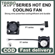 null 2510 Fan For Bambu Lab X1/P1 Hotend Cooling Fan With Cable Rapid Cooling Fan For Bambu X1C P1S 
