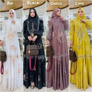 GAMIS TERBARU SYARI  SYARI TRENDI BRANDED PRODUK PREMIUM AMORA DRESS