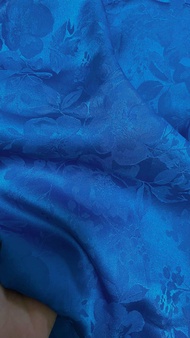 2m x 1m5 vải lụa gấm hoa xinh mềm mại may áo dài bộ váy set áo váy đầm (2-1)