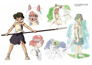 THE ART OF PRINCESS MONONOKE 魔法公主 書 宮崎駿