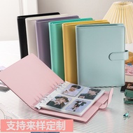 photo album album gambar 4r Cross-Border A5 Macaron Photo Album Polaroid Polaroid Card Album Loose-L