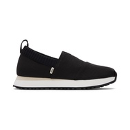 TOMS รองเท้าลำลองผู้หญิง สลิปออน รุ่น Resident 2.0 Black Recycled Ripstop (CD) รองเท้าลิขสิทธิ์แท้