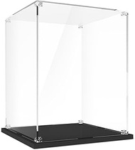 Acrylic Display Case for Lego Helmet, Transparent Dustproof Display Box Compatible with Lego Helmets