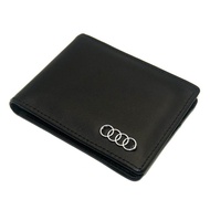 Genuine Leather Car License Bag Card Holder Wallet audi Logo for Audi Sline A8 A7 A5 A6 A4 A3 A1 R8 TT Q7 Q5 Q3 C6 B5