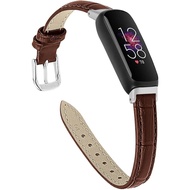 Watch Band Compatible for Fitbit Inspire 3 Smartwatch, Replacement Leather Strap for Fitbit Inspire3