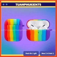 Airp.0ds Case AirP.0ds Lovely Rainbow Cover - Airp.0ds 1/ 2/ i12/ Pro Wireless Headphone Case -PKTN8