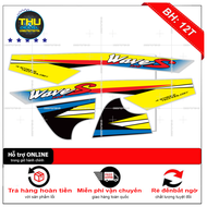 [ QUÍ KHÁCH VUI LÒNG MANG TEM RA TIỆM CHO THỢ DÁN] TEM RỜI dán cho xe wave S110 nhỏ đời đầu dán xe b