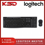 Logitech MK270R Wireless Combo Keyboard + Mouse