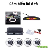 Car Reverse Sensor, Equipped With 4 Sensor Eyes, Led Display, Warning Bell. Trebig Car Toys.