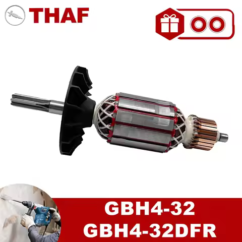 AC 220V 240V GBH4-32DFR GBH4-32 Armature Rotor For BOSCH Hammer Drill Spare Parts Rotary Hammer Brea