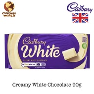 Cadbury UK Creamy White Chocolate 90g