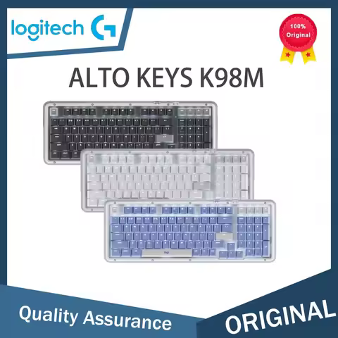 Logitech ALTO KEYS K98M Amber Series AI Customized Wireless Mechanical Keyboard Hot swappable Marble