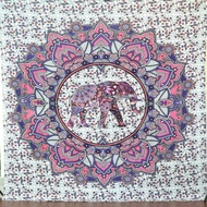 Lucky Elephant Mandala Tapestry Hippie Wall Hangings Tapestry Decor Outdoor Picnic Yoga Mat Beach Ma