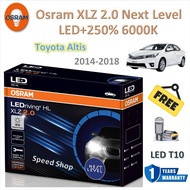 Osram Car Headlight Bulb XLZ 2.0 Next Level LED Toyota Altis 2014-2018 Only Halogen Original