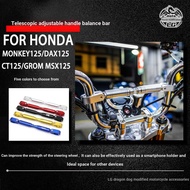 Suitable for Honda Monkey 125 CT125 GROM MSX125 DAX125 Retractable Adjustable Handle Balance Bar