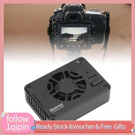 1qipin.my Aluminum Alloy External Cooling System  Semiconductor Camera Fan with 4 Mounting Adapter P