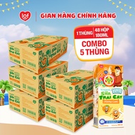 Combo 5 thùng Sữa trái cây KUN chọn vị 1 thùng 48 hộp x 110ml/180ml