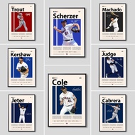 Aaron Judge Poster, New York Yankees Poster, Sports Poster, Baseball Prints, Baseball Wall Art, Spor