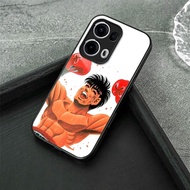 Anime Hajime no Ippo 8 Phone Case Glass For Oppo A6X A52 A54 A74 4G A79 5G A94 AX7 Reno 11 12 13 11F