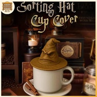 [8C15] Sorting Hat-Inspired Coffee Cup Cover Universal 3D Printed Movies Witch Wizard Hat Cup Lid Ha