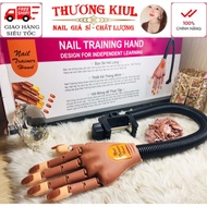 Articulated prosthetic hand for nail learning - Free bag of 100 HandPiece