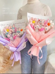 Stella Lou 畢業 情人節 花束 stellalou公仔 stellalou 公仔 送禮 生日 禮物 週年 紀念 生日禮物 畢業花束 公仔花束 linabell