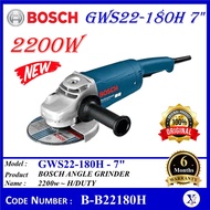 B-B22180H GWS2200-180H - 7" BOSCH ANGLE GRINDER 2200w ( 06018C00L0 ) H/DUTY (Replace GWS 20-180)