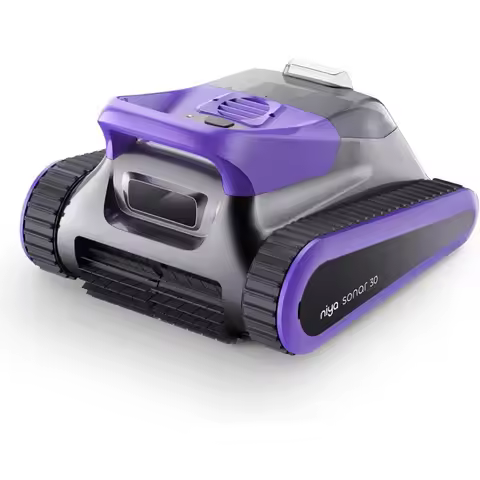Niya Sonar 30 Cordless Robotic Pool Cleaner The Creators of Dolphin, up to 33 FT in Pool Length, Wal