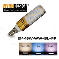[1pc E27/E14 Corn Bulb] Wynn Design LED Bulb E27 E14 9W/16w Corn Lamp Led Lampu Mentol LED Corn Bulb