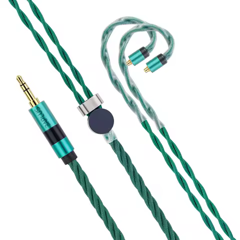 OKCSC MMCX Earphone Balanced Cable 3.5mm/4.4mm Upgrade Cable for Sony IER-M7/Shure SE215/Westone W10