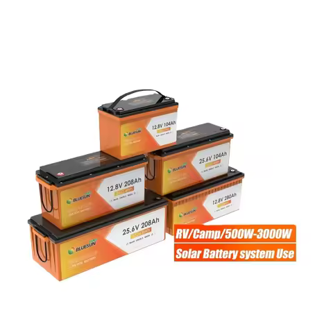 Wholesale LiFePo4 Battery 12v 24v 100Ah 200Ah 300Ah Bluetooth IP65 Waterproof Deep Cycles Rechargeab