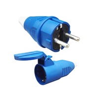 European Standard Plug 16A Double-Pin Round Connector Male And Female Connectors For Industry Waterp