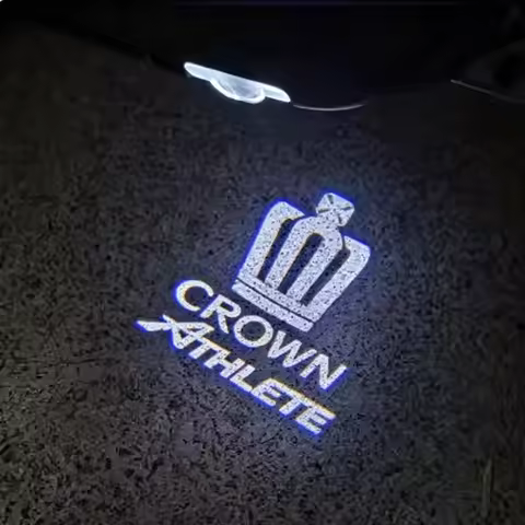 2PCS Led Car Door logo Welcome Light For Toyota Crown JZS171 JZS171W JZX175 JZX171 GRS180 GRS200 GRS