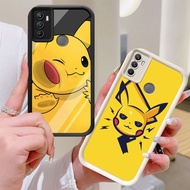 BI62 Pikachu Casing for Realme 7i OPPO A53 C17 A53S A33 White Black