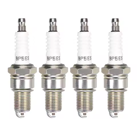 Uxcell 4pcs BP5ES Spark Plug Power Accessories for Generator Tractor Go Kart Minibike