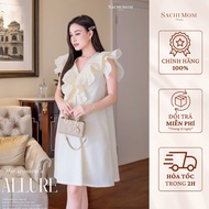 SACHIMOM Gown DRESS - VENESSA DRESS V Neck Gown