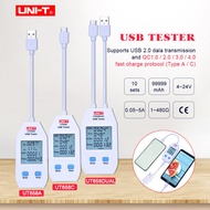 【In Stock】USB Tester UNI-T UT658A/C/DUAL Voltage and Current Monitors Volt Ampere Digital Product Ch
