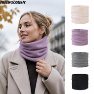 FREEWOODIEHY Neck Warmer Gaiter, Elastic  Double Layer Neck Gaiter, Fashion Wind-Resistant Stretch W