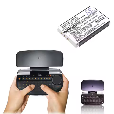 Cameron Sino 950mAh 3.7V Keyboard Battery 190304-2004 F12440071 M50A for LOGITECH diNovo Edge DiNovo